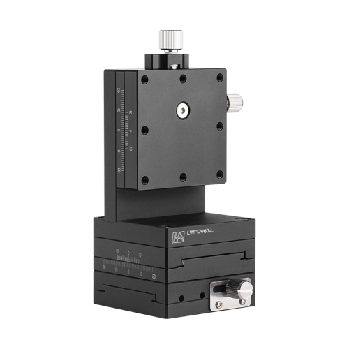 Přesná hliníková slitina ruční s osou XYZ s rybinou 60 mm