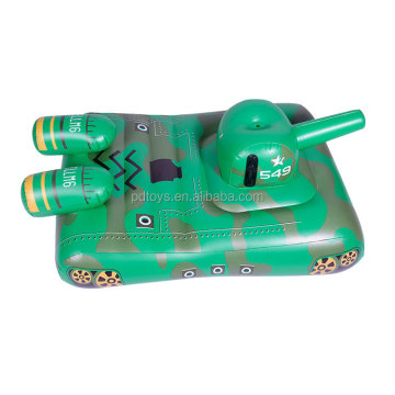 Inflatable tank Water Play Toys with water gun