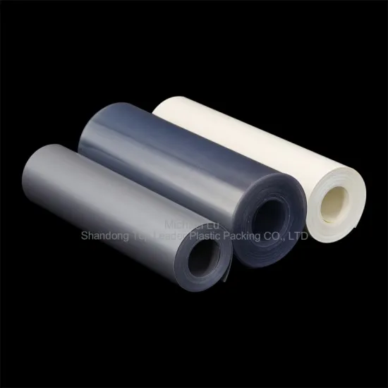glass clear pvc film, opaque white pvc sheet