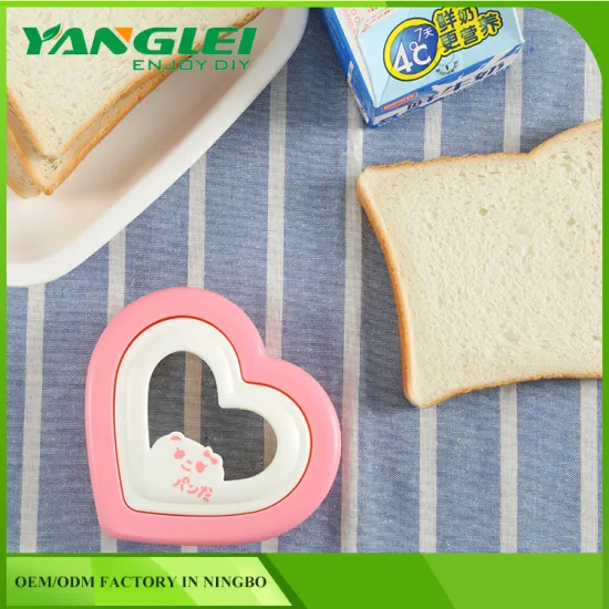 lovely sandwich making Heart sandwich panel
