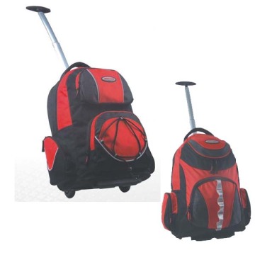 Wheeled Rolling Travel Backpack for Outdoor