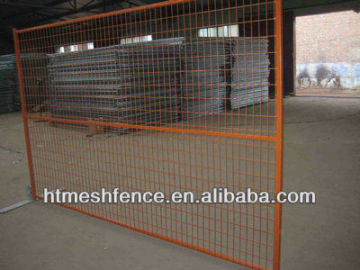 PVC coated temporary fencing