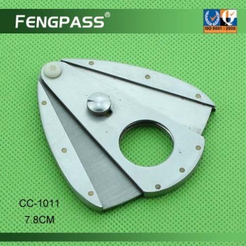 CC-1011 7.6cm Fan-Shaped Full Metal Cigar Cutter