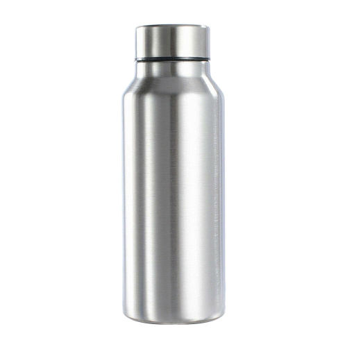 650ml/1000ml Stainless Steel Sport Water Bottle Single-layer Rugged Water Cup Camping Sports Gym Metal Flask Drinkware