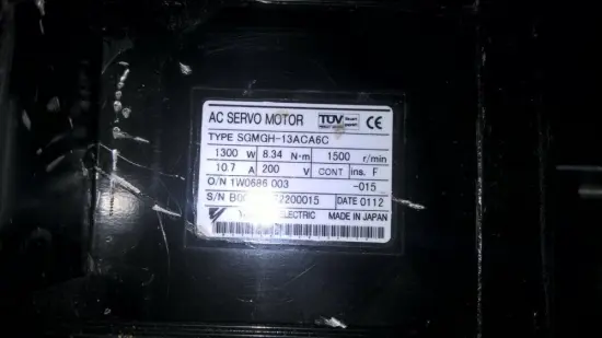 SGMGH-13ACA6C Yaskawa SGMGH Servo Controller With Encoder