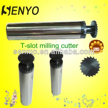 Tungsten Carbide T-slot End Milling Cutter/CNC End Mills For Metal Stainless steel