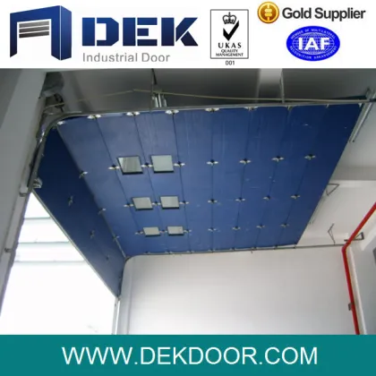 Industrial position vertical lifting industry door/sectional overhead door