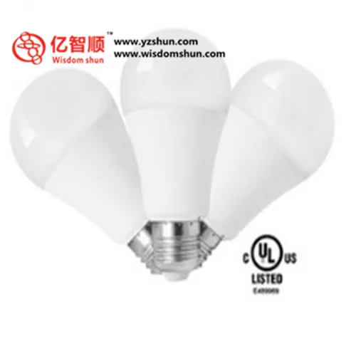 2018 new arrivals A19 e27 led light bulb 2700k-6500k A60 led bulb led bulb
