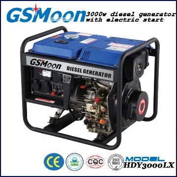 3.0KW Diesel Generator    with EUROⅡ,EPA,GS,CE