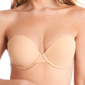 Popular lift up mature women strapless silicone bra