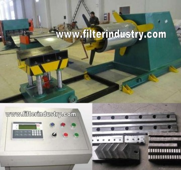 Air filter materials Expanded metal mesh production line