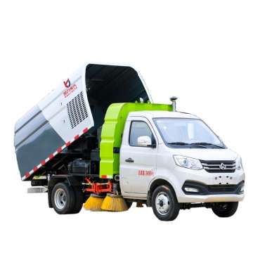 Customizable 4x2 Chang'an 3 Cubic Meter Road Sweeper Vacuum Truck for City Sanitation in China