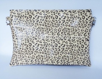 2015 Leopart orint Make Up Modella toiletry promotional fashion elegant cosmetic bag for lady