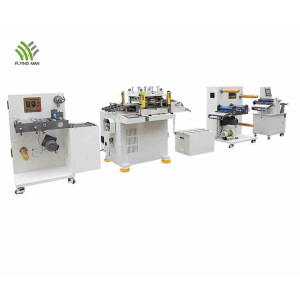 Automatic Label Roll Die Cutting Machine Line