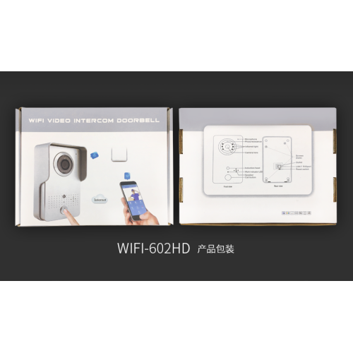 Điện thoại thông minh camera chuông cửa HD WIFI