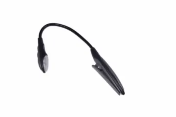 LED folding book lamp with clip