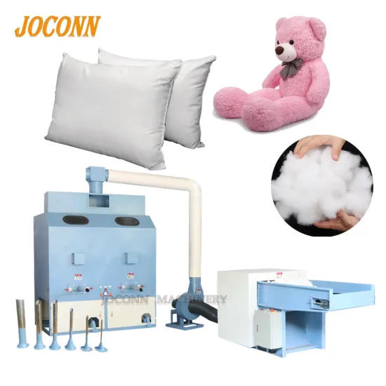 Big Capacity Toy Fiber Stuffer: Plush Toys Filling Equipment & Cotton Opening Machine for Textile