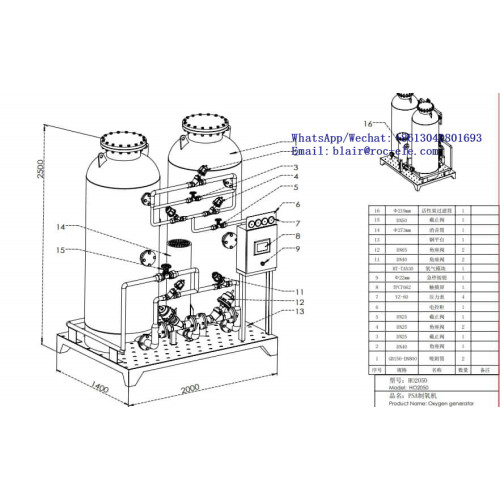 High Purity 99.99% PSA Nitrogen Generator