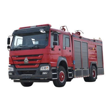 5600L kapasiteli ve 300hp motorlu kompakt 20 tonluk yangınla mücadele kamyonu