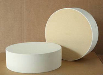 Industrial Scr Honeycomb Ceramic Filter Round And White