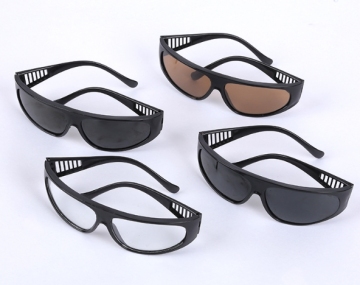 Wide Vision Protection Eyewear - Clear Safety Glasses for Nurses and Welding