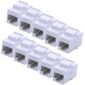 Sieć paneli krosowych Cat6 RJ45 Keystone Jack