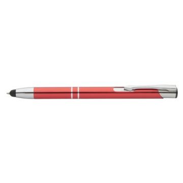 Aluminum ballpoint pen with touch screen
