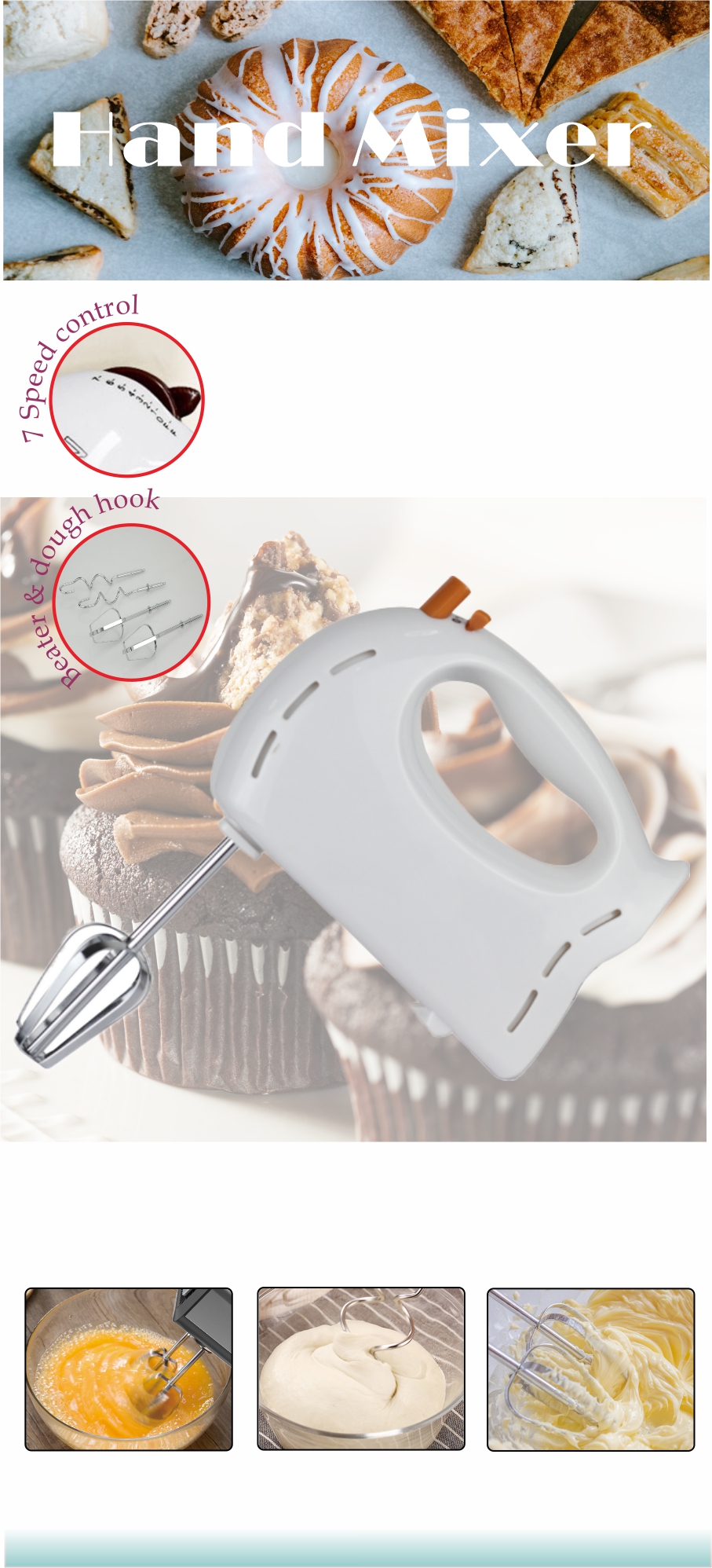 502 Av Handmixer