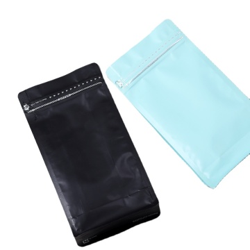 Square Bottom 1kg Reusable Aluminum Foil Coffee Bag