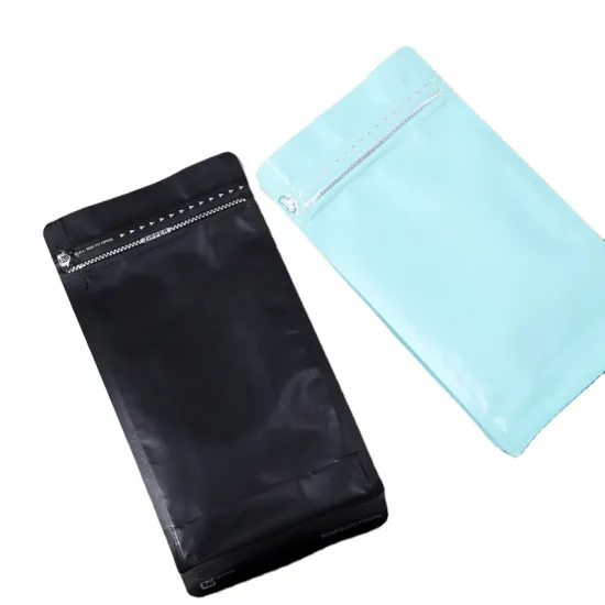 Square Bottom 1kg Reusable Aluminum Foil Coffee Bag