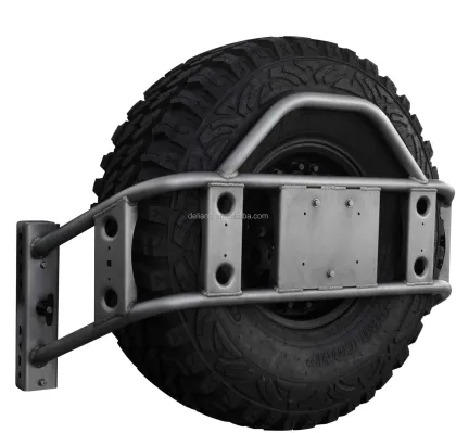 Poison Spyder Body-Mounted Tire Carrier for 2007-2017 Jeep Wrangler JK