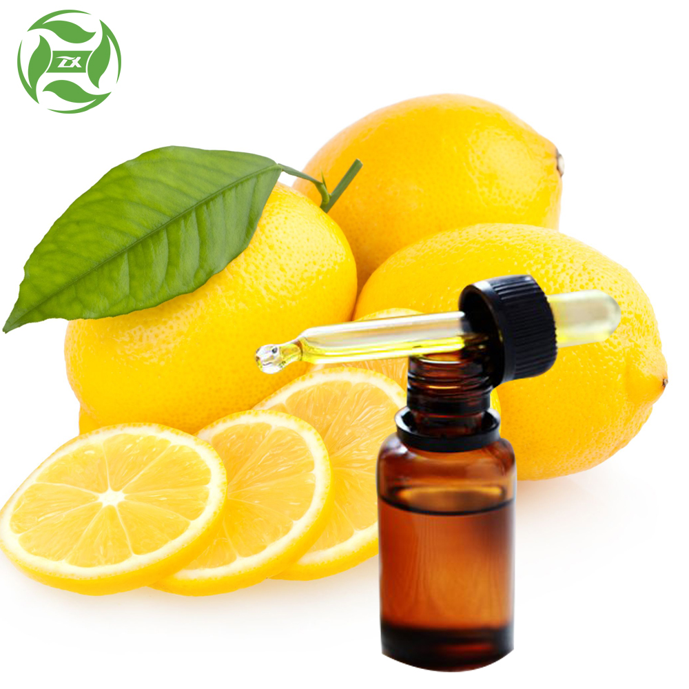 Ekstrak tumbuhan alami minyak lemon untuk pesan aromaterapi