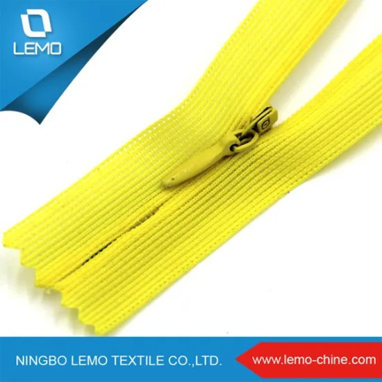 Wholesale Different 3# Nylon Invisible Zipper