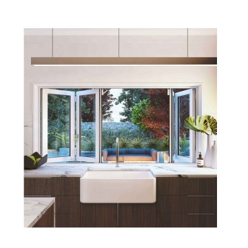 Ventanas plegables para cocinas y soluciones solares: soluciones interiores y exteriores