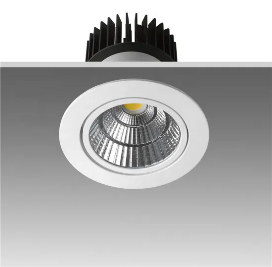 China Ceiling Downlight: 220V 12W-40W, 360 Degree Adjustable Recessed LED Lights