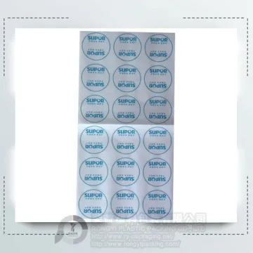Waterproof Transparent Laser Label Anti-fake  Sticker
