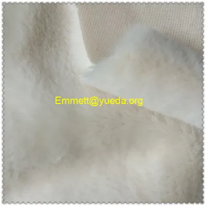 rabbit fur, imitation rabbit fur, faux/fake/synthetic rabbit fur