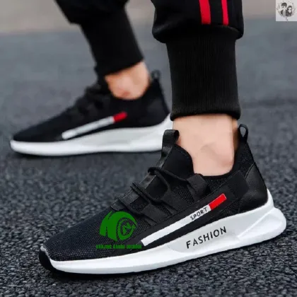 KANGO Athletic Shoes 2023: Black Breathable Running Sneakers