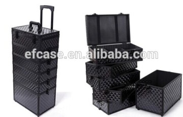 2015 HOT SELLING ABS TROLLEY MAKE UP CASE