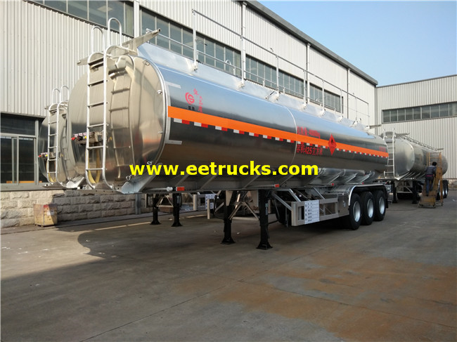 42,800L Aluminium Alloy Oil Transport Trailers