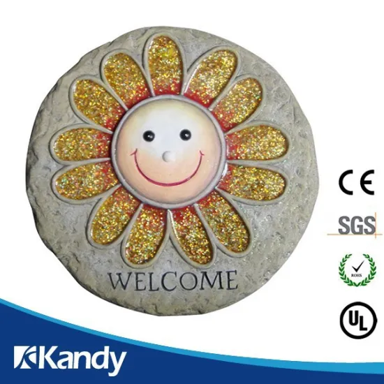 with patent High quality promotion flower resin paving stones