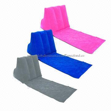 Inflatable Beach Wedge Pillows, OEM and ODM Orders Welcomed