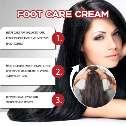 Private Label Argan Oil & Keratin Straight Hair Cream