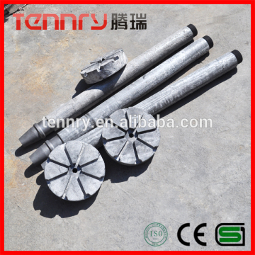 Anti-Oxidant Degassing Working Stools Graphite Rotor