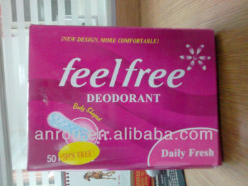 2014 newest ultra thin cottony soft lady panty liners