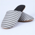 Soft sole cotton fabric textile room indoor slipper