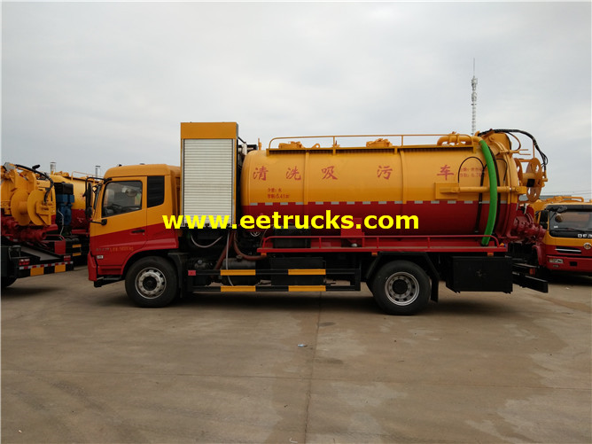 Dongfeng 6ton Fecal Tanker Vehicles