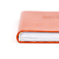Customized embossed logo leather diary