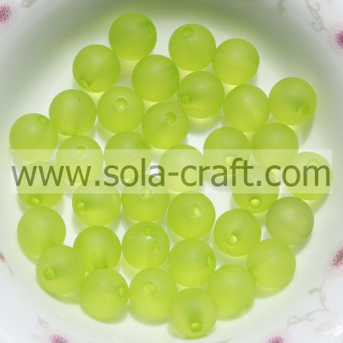 Wholesale High Quality Transparent Acrylic Matte Beads Ball 