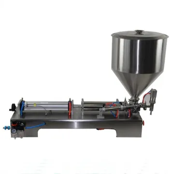 Semi-Automatic Pneumatic Liquid Filling Machine for Piston, Shampoo, Beverage, Cosmetic, Cream, Plastic Small Bottles and Honey